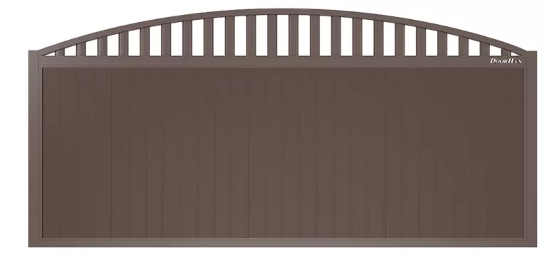 откатные-ворота-doorhan-арочные-решетка
